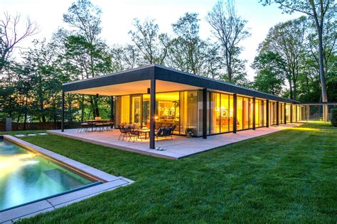 glass and metal house|75 Metal Exterior Home Ideas You'll Love .